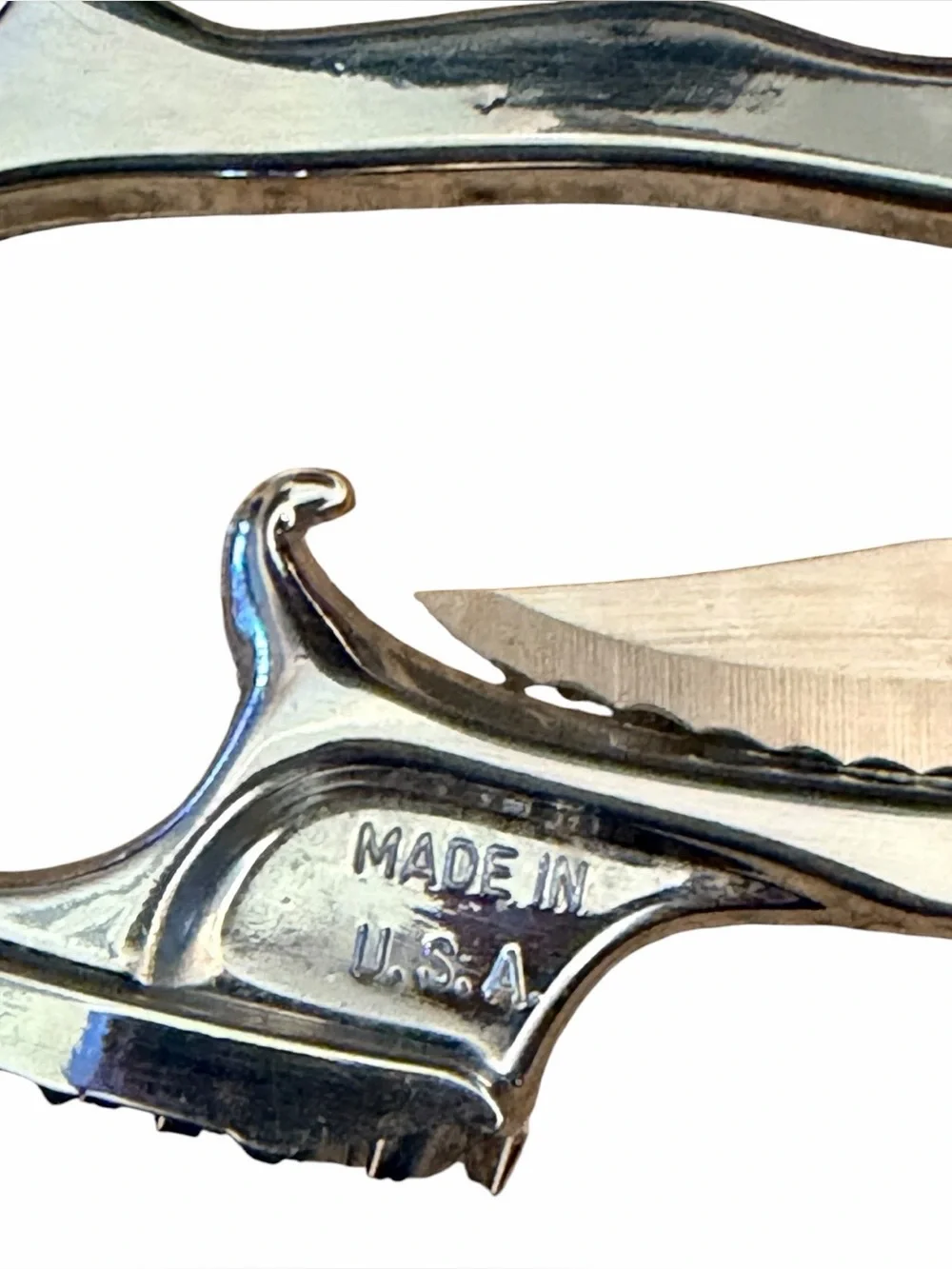 Vintage Fish Master Stainless Steel Scaler & Knife Combo - 10